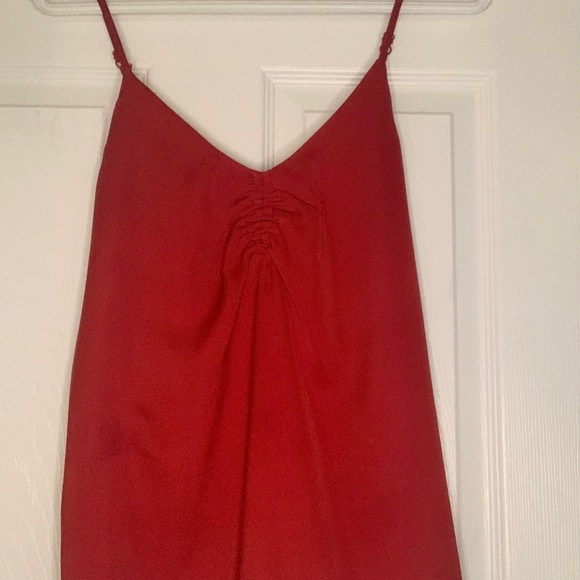 Red Satin Suzy Shoet Camisole - Picture 5 of 5